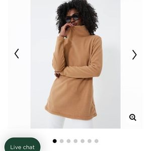 Dudley Stephens Cobble Hill fleece turtleneck